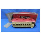 Vintage LionelTrain Trolley Car