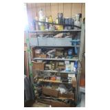 Metal Shelving Unit-36.5x15"x58"H-*No Contents*