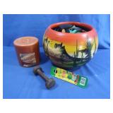 Southwestern Handpainted Planters,Garden Gloves,3