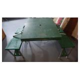 Picnic Time Portable Folding Picnic Table(1 leg