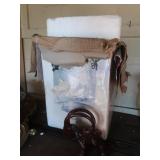 Lg Tabletop Glass Decanter w/Spout&Base