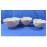 Fiestaware-3 pc Mixing Bowl Set