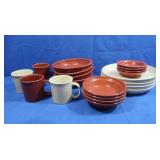Fiestaware-Plates,Bowls&Coffee Mugs