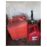 2 Gas Cans-2 gal,5 gal