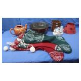 Christmas Kithen Items,Christmas Stocking&more