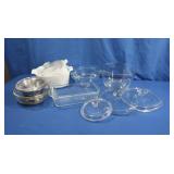 Glass Baking Dishes,Lids(some Pyrex,some