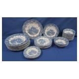 Olde Staffordshire "English Village" Dish Set-42