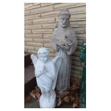 Concrete St. Francis Statue,Angel Statue