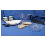 Lg Plastic Measuring Cup,NIP Biscuit Cutters&more