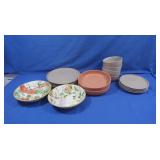 Mainstays Plate&Bowl Set, Serving  Bowls&mmore