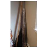 Wooden Coat Rack-86x2.5",NIP Bamboo Window