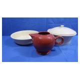 Fiestaware-Covered Casserole,Serving Bowl,Teapot