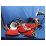 Desk Lamps,Afghan,Decorative Metal Bucket&more
