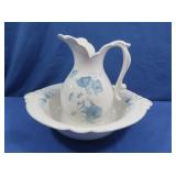 Vintage Royal Haeger Pitcher&Wash Bowl