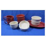 Fiestaware-Bowls,Plates,Mugs