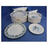 Lenox Christmas Plates-8"&11"