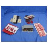 Plasticville Train Village Bldgs.