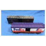 Lionel FedEx&UPS Operating Box Cars