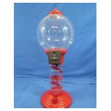 25" Tall Plastic Gumball Machine