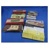 Plasticville Bldgs in Orig Boxes(some NIB)