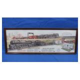 Vintage Framed Lionel Products Advertisement