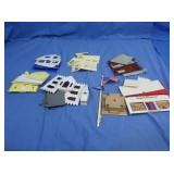 Plasticville Train Village Bldgs.