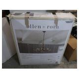 Allen-Roth 6 Light Antler Chandelier-NIB