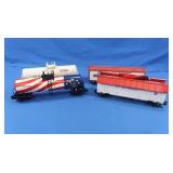 Lionel Tank Cars,Uncle Sam&Air Force Box Cars