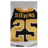Kevin Stevens autographed Jersey, Beckett