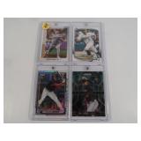 Lot of 4 MLB Stars inc. Skenes Prizmatic, Kurtz