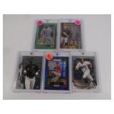 Lot of 5 MLB Stars inc. Skenes /35, Kurtz