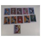 Lot of 11 Panini Mosaic stars, MINT, inc. Sonny