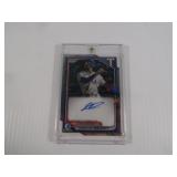 Sebastian Walcott Bowman Chrome Mint on card auto