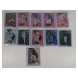 Lot of 11 Panini Prizm stars, all MINT, inc.