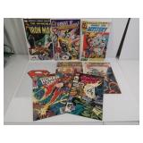 Lot of 8 comic magazines , most sealed