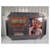 Framed Christopher Lloyd Back to the Future