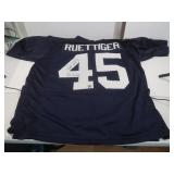 JSA COA Autograph Rudy Ruettiger Game Jersey