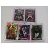 Lot of 5 Star MLB Cards inc. SKENES RC, Pink