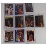 Lot of 10 NM-Mint Michael Jordan cards