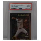Paul Skenes 2024 Topps Chrome Update RC PSA Gem