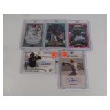 Lot of 5 Future Stars inc. Rice Pink Prizm RC,