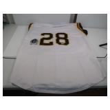 Autographed Steve Blass jersey authenticated by