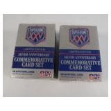 2 Sealed sets of 1991 Pro Set Silver Anniv. Super