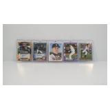 Lot of 5. Baseball