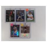 Lot of 5 young MLB stars. 4 #