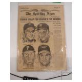 1960 Sporting News Sports Front page featuring