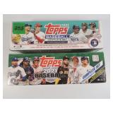 2 sets of Topps 2021 & 2022 Baseball cards. MINT.