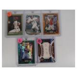 Lot of 5 high level cards. James Wood 33/40,