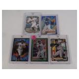 5 MLB Stars inc. Skenes, Kurtz, Mauricio RC /150