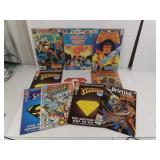 Lot of 10 DC comic G-EX magazines including